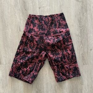 Born Primitive Black and Pink Athletic Shorts